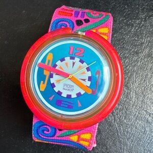 Pop Swatch Colorful Women's Watch